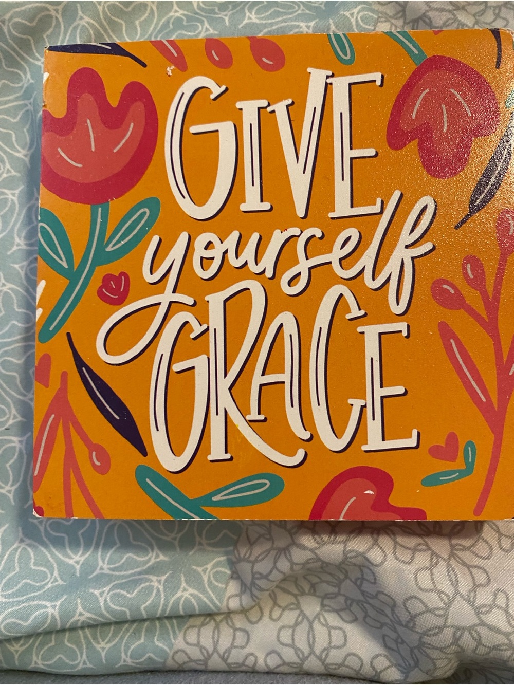 Give Yourself Grace Decorative Sign